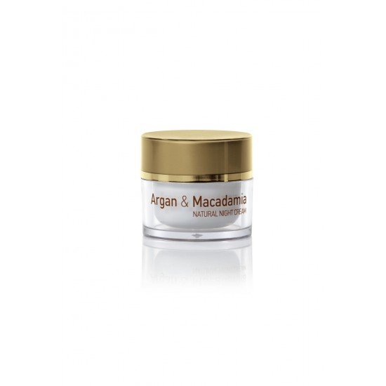 Argan & macadamia – crème de nuit naturelle pour le visage