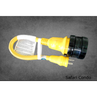 Adaptateur /petite rallonge /30 Amp à 15 Amp - Marinco