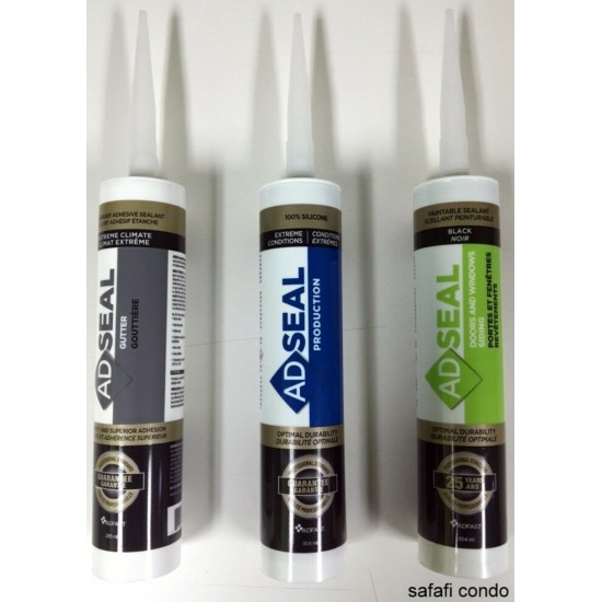 Scellant 100% silicone /intérieur et extérieur - ADSEAL 
