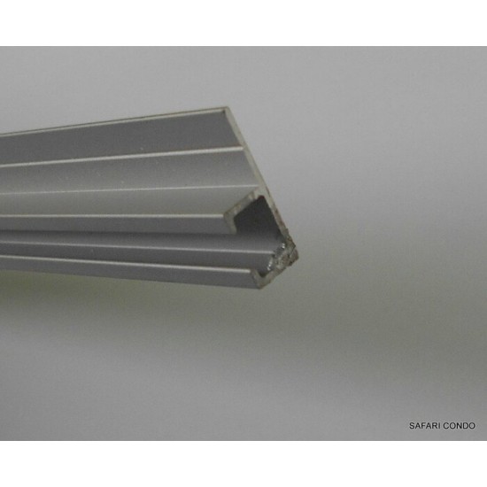 Rail pour rideau / aluminium
