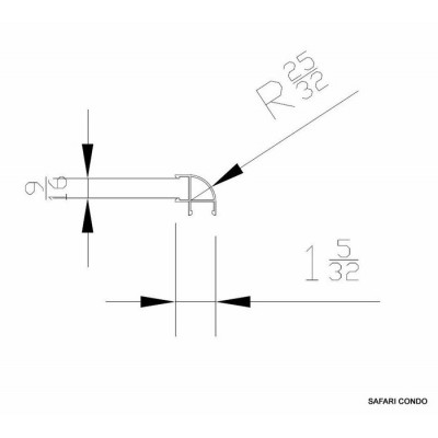 Extrusion en aluminium - Option Décor 