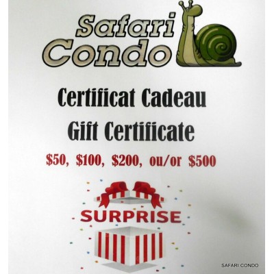 Certificat cadeau