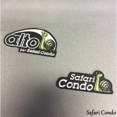 Écusson brodé Safari Condo ou Alto