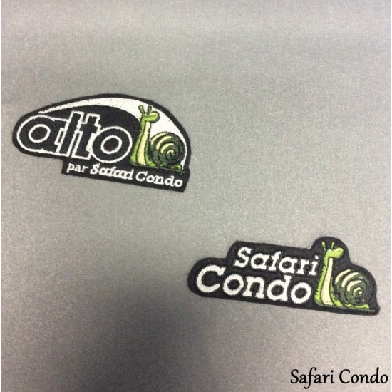 Écusson brodé Safari Condo ou Alto