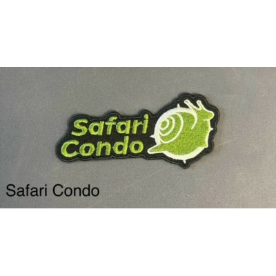 Écusson brodé Safari Condo ou Alto