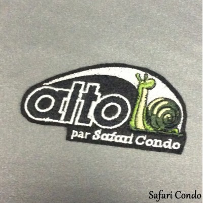 Écusson brodé Safari Condo ou Alto