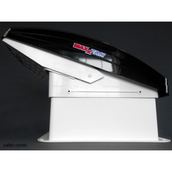 Ventilateur de toit /noir - Maxxfan  Deluxe