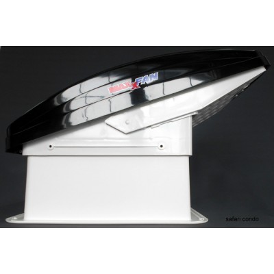 Ventilateur de toit /noir - Maxxfan  Deluxe