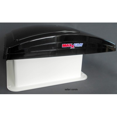 Ventilateur de toit /noir - Maxxfan  Deluxe