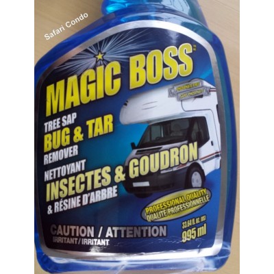 Nettoyeur de mouches et de goudron Magic Boss
