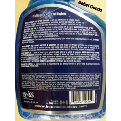 Nettoyeur de mouches et de goudron Magic Boss