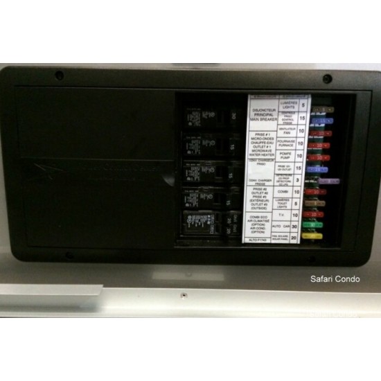 Disjoncteur électrique 120 volts