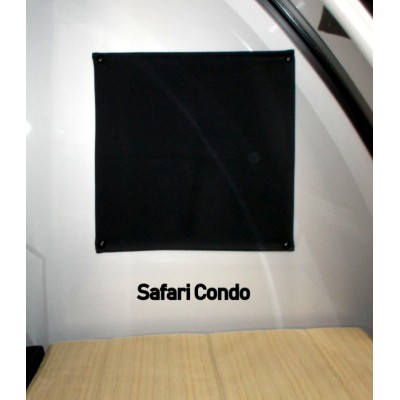 Rideau noir pour ventilateur de toit ou hublot