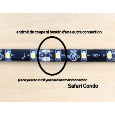 Bande de lumière DEL 500 cm