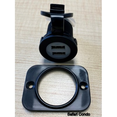 Prise USB double 12 Volts - Marinco