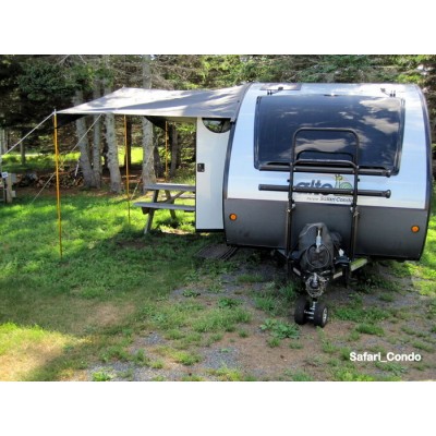 Auvent amovible Alto 3 poteaux 