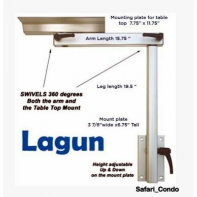 Pied de table Lagun 