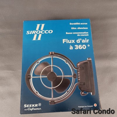 Ventilateur /sur cardan / 12 V - Sirocco