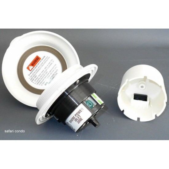 Prise ronde 30 AMP male