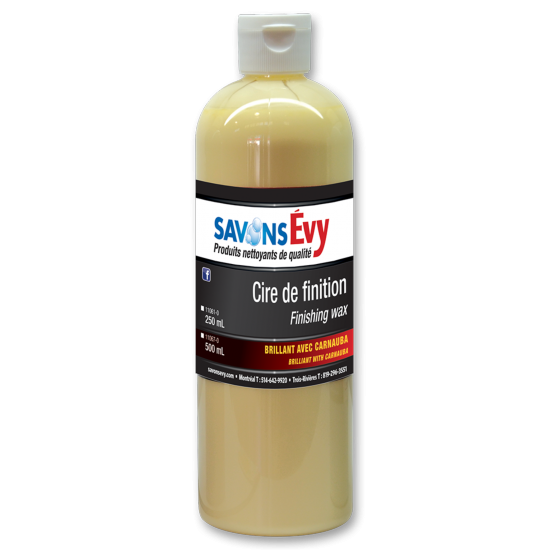 Cire de finition avec carnauba 250 ml