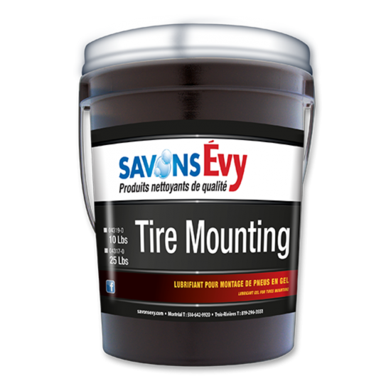 Tire mounting 22 lbs.