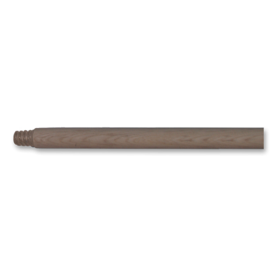 Manche en bois vernis fileté 30“