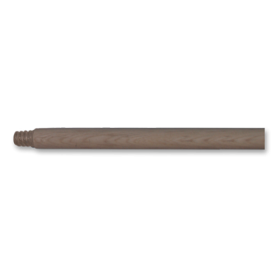 Manche en bois vernis fileté 48“