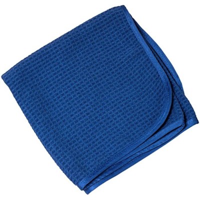 Microfibre Waffle Bleu
