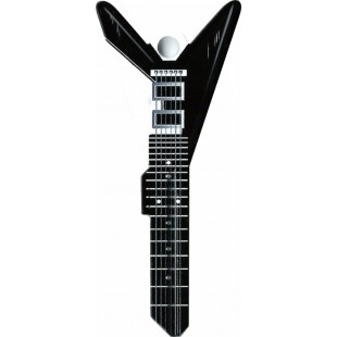 GUITARE NOIRE EN V