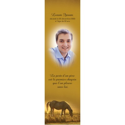 Signet Cheval rassasié