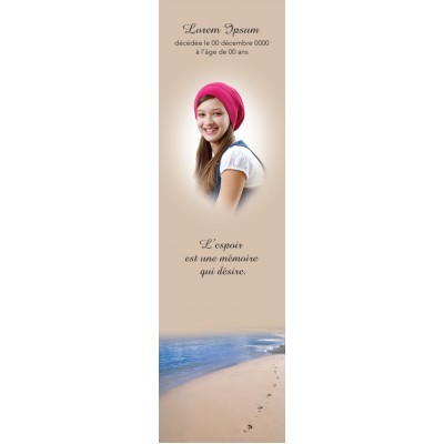 Signet Marche sur plage