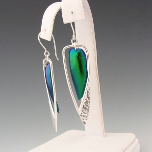 Grandes boucles d'oreilles - Si j'avais des ailes