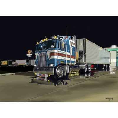 Cabover au truck wash