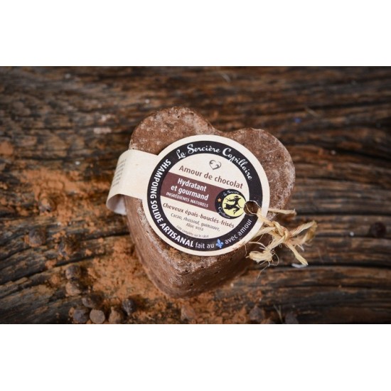 Shampooing en barre - Amour de Chocolat (cheveux bouclés, épais ou frisés)