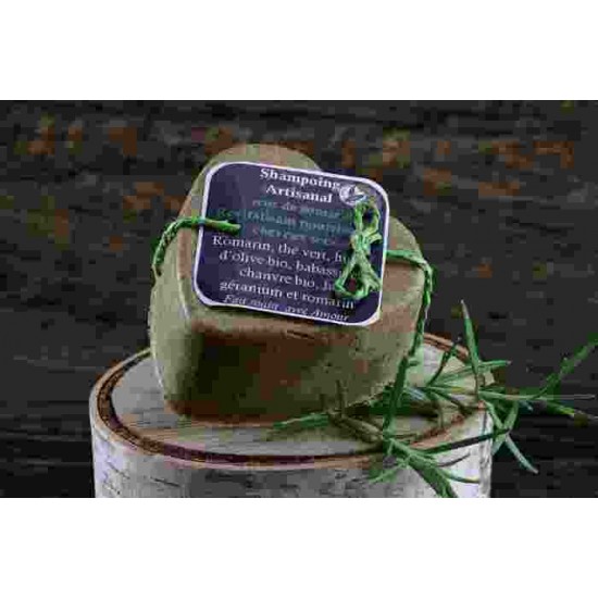 Shampooing en barre - Coeur de Romarin (cheveux normaux)