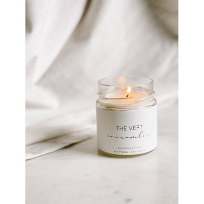 Chandelle de soya Marée - THÉ VERT ET CONCOMBRE