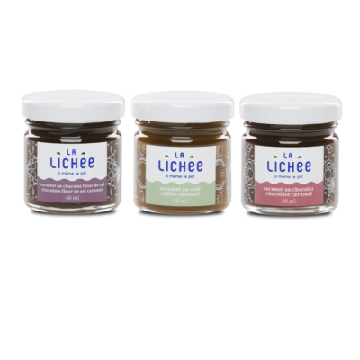 Trio de caramel - Foncé