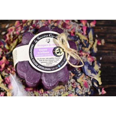Shampooing en barre- Bouquet de fleurs (cheveux...
