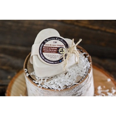 Shampooing en barre- Coeur de coco (cheveux fins...