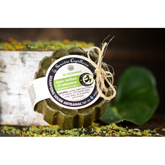 Shampooing en barre- Le Vitaminé (tonifiant et...