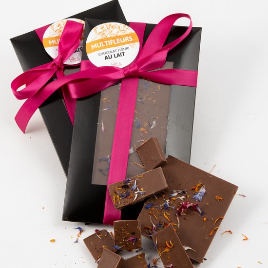 Chocolat fin Multifleurs Belle à croquer (100g)
