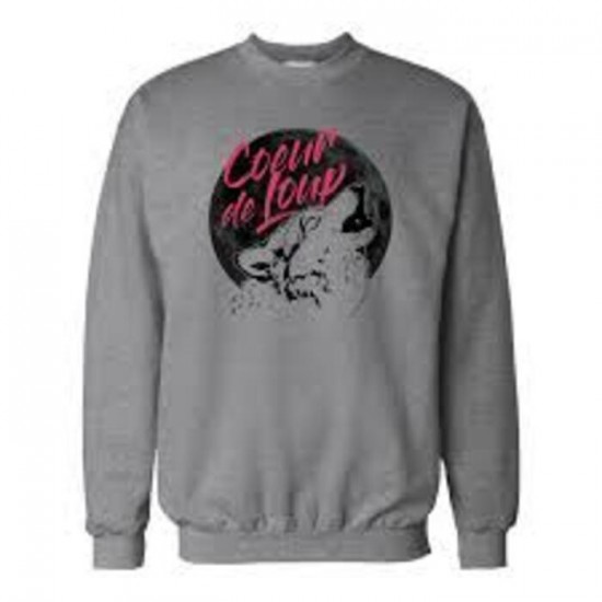 Crewneck Coeur de loup