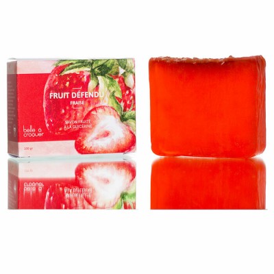 Savon Fruit défendu (fraise) Belle à croquer...
