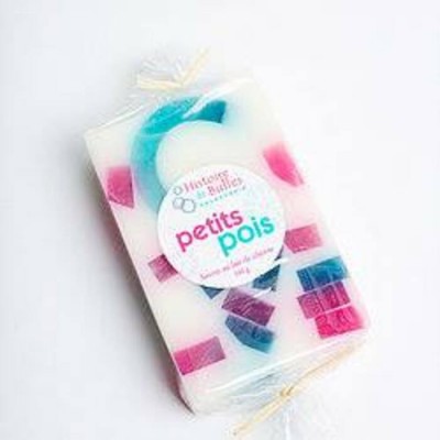 Savon Histoire de Bulles glycérine et lait de...