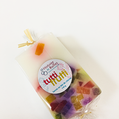 Savon Histoire de Bulles glycérine et lait de...
