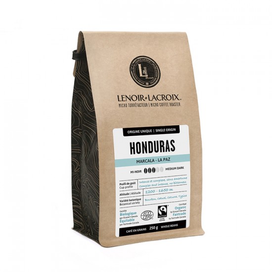 Café- Honduras (250 g)  Intense et complexe, sans...