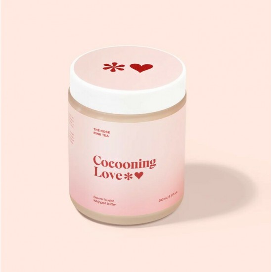 Beurre corporel fouetté Cocooning Love - Thé rose 240 ml