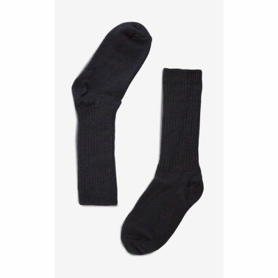 Bas de laine noir 75% Mérinos - B0073