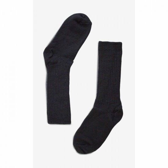 Bas de laine noir 75% Mérinos - B0073