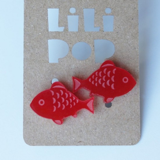 Boucles d'oreilles Lili POP-Poisson